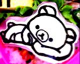 キャラ弁 リラックマ 海苔切り作り方1写真