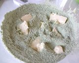 抹茶とホワイトチョコのスコーン作り方5写真