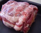 ポークで鶏ロール作り方4写真