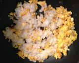 そぼろ挽肉玉子チャーハン作り方3写真