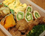 お弁当に♪竹輪オクラの照り焼き作り方3写真
