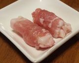 お弁当に♪筍の豚巻すき焼き味作り方2写真
