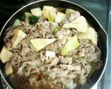 簡単　筍と牛肉煮作り方5写真
