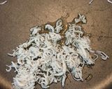 【石橋】釜あげしらすの葱チャーハン！作り方1写真