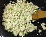 パクチー豆腐チャンプルー(香菜豆腐炒め)作り方4写真
