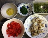 『本格』つぶ貝と貝柱のジェノベーゼ作り方8写真