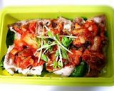 江戸前焼き肉ロール風丼作り方6写真