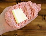 とろ〜りチーズ入りハンバーグ作り方4写真