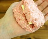 とろ〜りチーズ入りハンバーグ作り方5写真