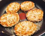 とろ〜りチーズ入りハンバーグ作り方6写真