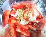 簡単・美味しい(*^^*)トマトのナムル作り方1写真