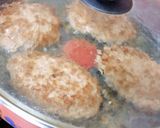 とろ〜りチーズ入りハンバーグ作り方7写真