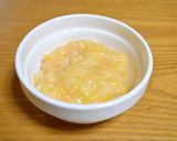 離乳食*中期『コーンポタージュ粥』作り方3写真