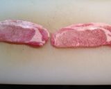 薄切り肉で❗️とろりチーズのポークピカタ作り方1写真