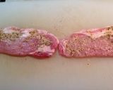 薄切り肉で❗️とろりチーズのポークピカタ作り方2写真
