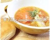 トマト缶で食べるダイエットスープ痩せるょ作り方5写真