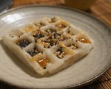 黒胡麻きな粉黒蜜かけ☆モッフル作り方5写真