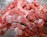茹でたタケノコと牛細切れ肉の炒め物作り方7写真