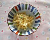 リメイク♪マカロニサラダをトマト味に作り方1写真