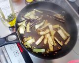 茄子とペンネのトマトソース炒め作り方4写真
