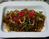 ダイエット食！？☆切干大根焼きそば風作り方4写真
