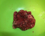 牛肉とふわとろ卵の炒め物作り方1写真