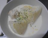白菜の牛乳煮作り方5写真