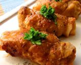 基本の味付けはトマトソースのみ！豚肉巻き作り方5写真