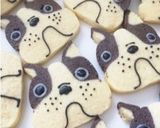 かわいい簡単！犬のアイスボックスクッキー作り方24写真