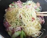春♥旬モノ♥アスパラと筍のパスタ♥作り方12写真