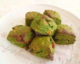抹茶とホワイトチョコのスコーン作り方14写真