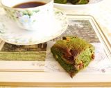 抹茶とホワイトチョコのスコーン作り方15写真