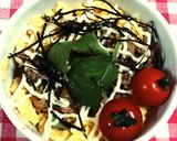 簡単カフェご飯☆テリマヨ味のそぼろ丼作り方4写真