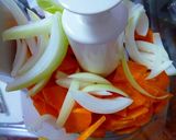 野菜がたっぷり食べれる人参ドレッシング作り方1写真