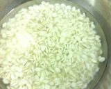 ヘルシー☆キャベツと押し麦のハンバーグ作り方1写真