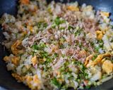野沢菜チャーハン作り方4写真