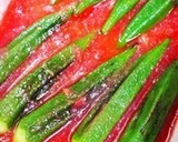 オクラの焼き浸し＊トマトおろしVer.作り方6写真