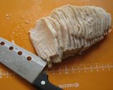 胸肉ゆで鶏（下準備なし・湯に浸すだけ）作り方3写真