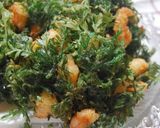 わさび菜とシーフードミックスのかき揚げ作り方9写真