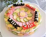 こどもの日♪こいのぼりのデコ巻き寿司作り方10写真