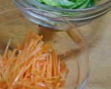 蒟蒻ときくらげと色々野菜のナムル作り方5写真