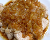 簡単10分☆鶏肉の和風シャリアピンソース作り方5写真
