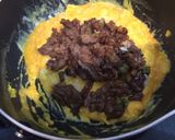 牛肉とふわとろ卵の炒め物作り方6写真