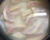 鶏だしでしめじの炊き込み御飯作り方1写真