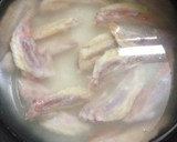 鶏だしでしめじの炊き込み御飯作り方1写真