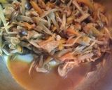鶏だしでしめじの炊き込み御飯作り方4写真