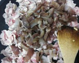 豚肉ときくらげのオイスターソース炒め作り方7写真
