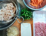レンコンの豆腐チーズいため作り方1写真