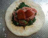 大葉にんにく醤油DE餃子パン♪作り方5写真