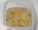 春味♪あさりと三つ葉の出汁巻き玉子作り方2写真